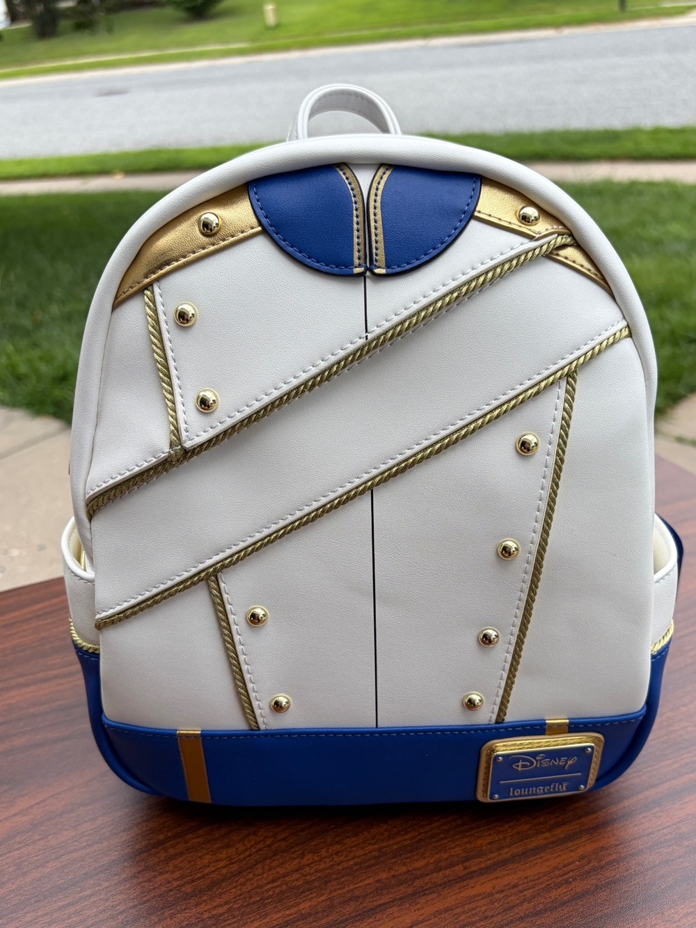 Loungefly Disney The Little Mermaid Prince Eric Cosplay Mini Backpack NWT